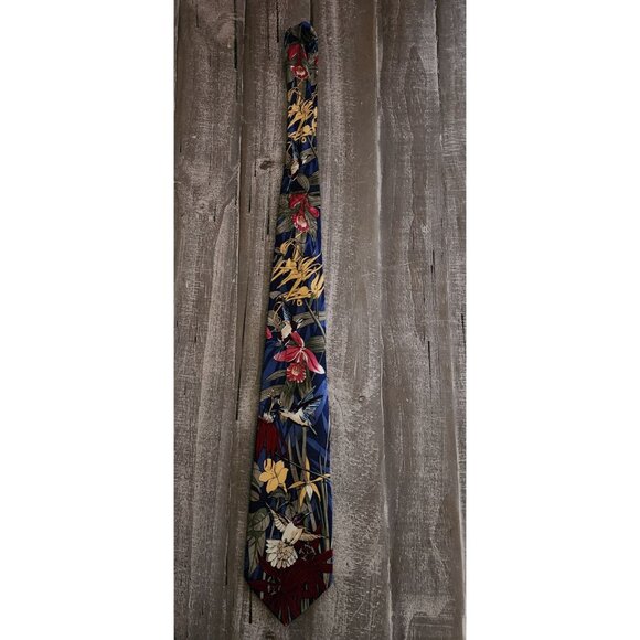 Three Silk Ties Collection Nature Conservancy World WildLife Fund Tropical Tango - Picture 9 of 13